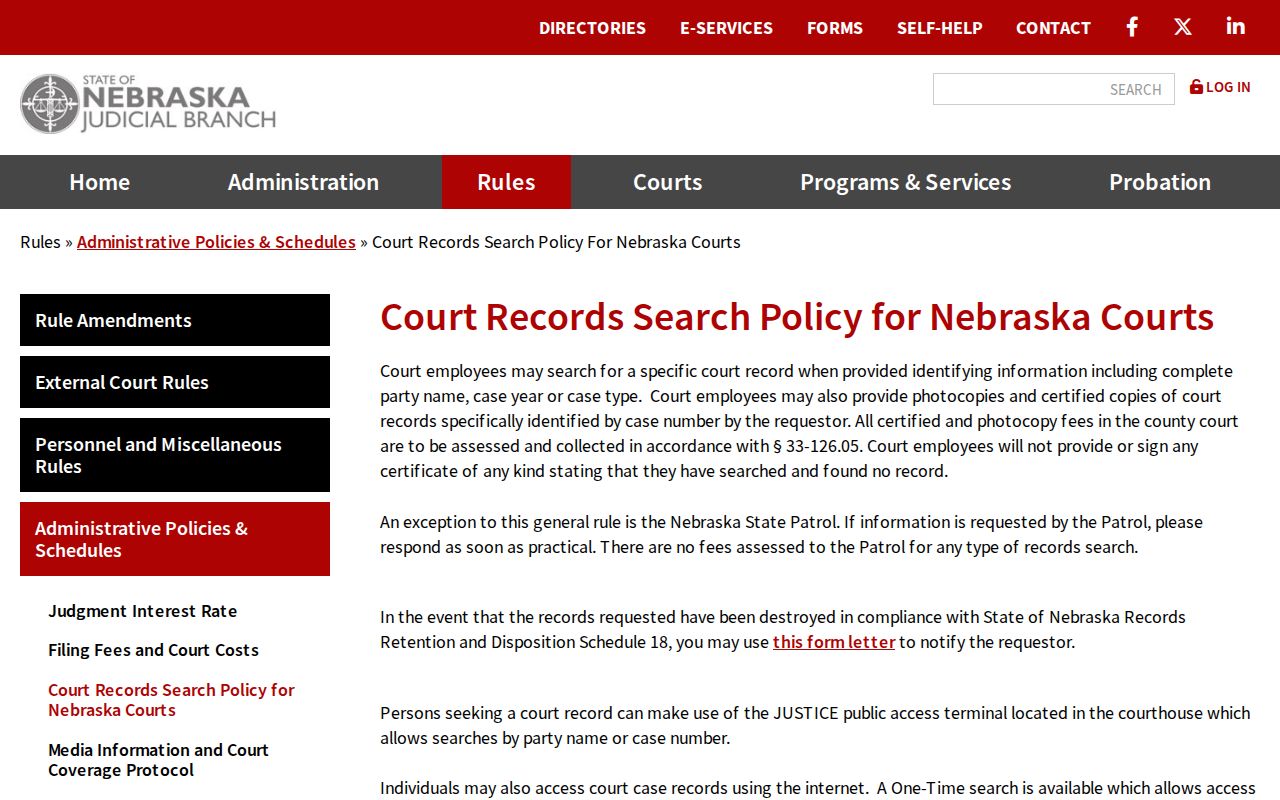 Boyd County municipal warrant court records policy