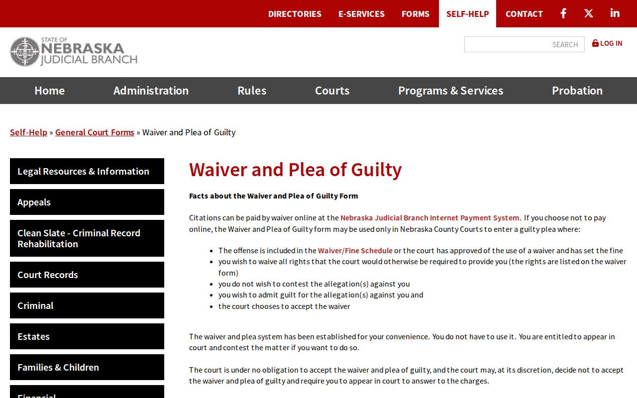 Boyd County traffic warrant search citation waiver and payment form